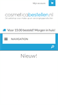 Mobile Screenshot of cosmeticabestellen.nl